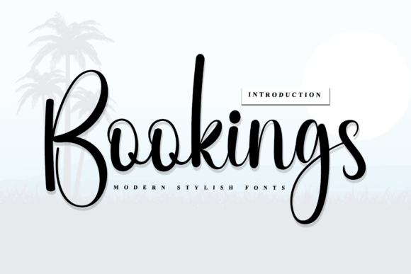 Bringing My Brand to Life with Bookings, a Script Font