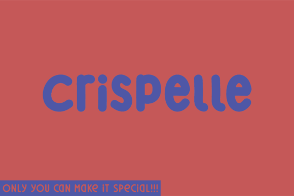Crispelle: A Font for Campaigns That Need a Human Touch