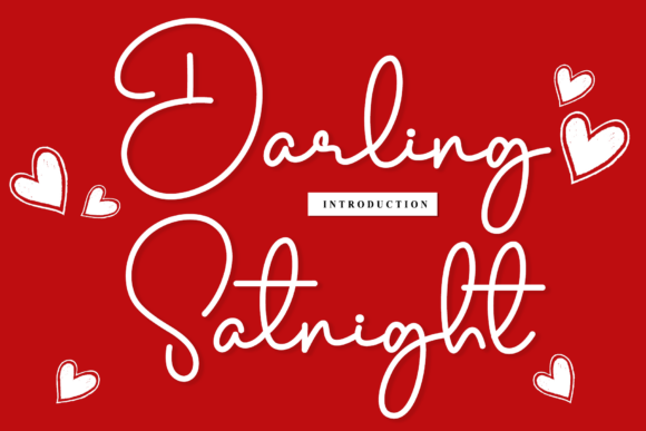 Darling Satnight: A Handwritten Font for Brands That Sparkle