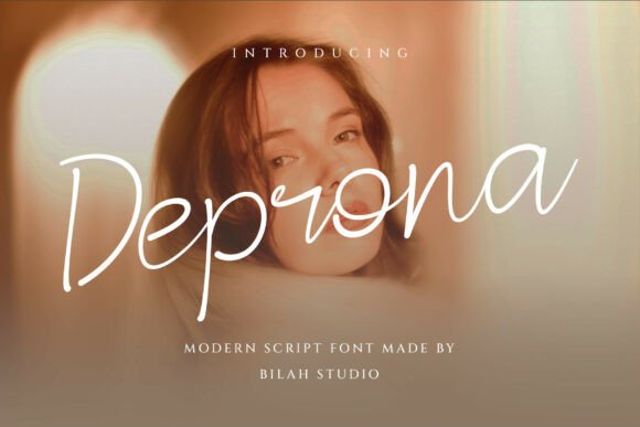 Deprona: A Modern Typeface Built for Digital Polish