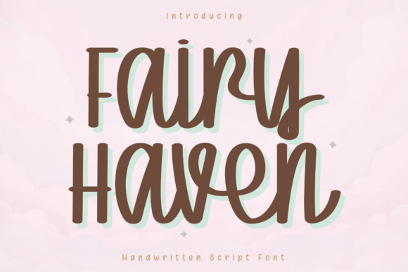 Fairy Haven: A Warm Handwritten Font for Digital Designs
