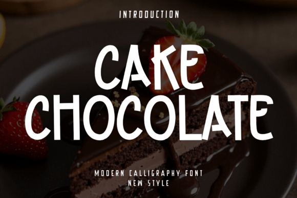 Finding a Natural Rhythm with the Cake Chocolate Typeface