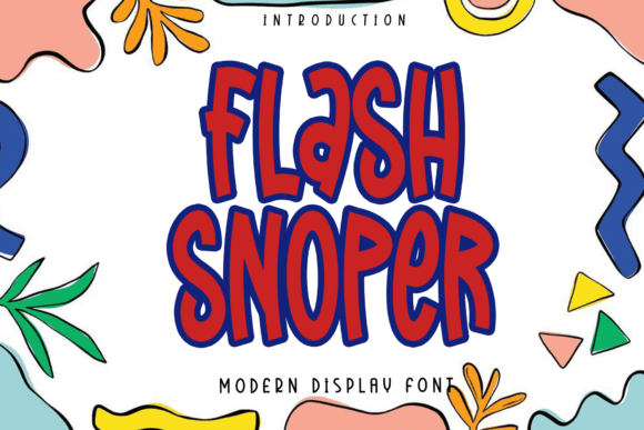 Flash Snoper: The Modern Handwritten Font for Premium Craft Products