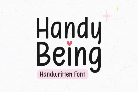 Harness the Charm of a Handy Being Font for Authentic Marketing