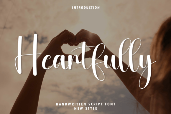 Heartfully: An Elegant Script Font for Sophisticated Digital Branding