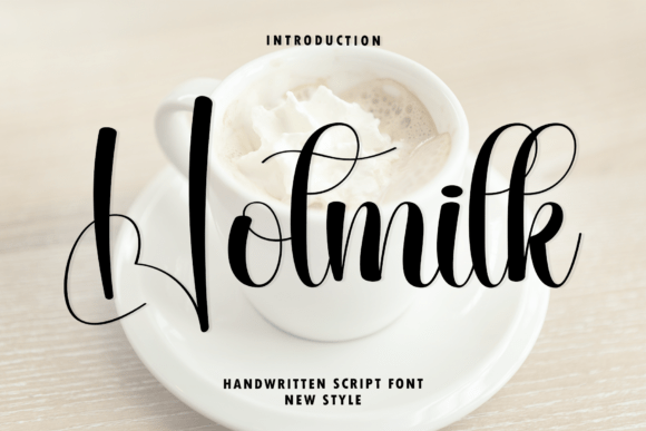 Hotmilk: A Fluid Script Font for Expressive Digital Design