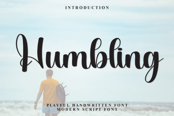 Introducing Humbling: A Warm Handwritten Font for Crafters