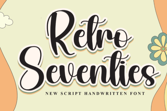 Retro Seventies Font: A Playful Display Typeface for Warm Branding