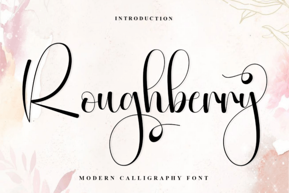 Roughberry Font: Elevating Campaigns with Fluid Handwritten Elegance