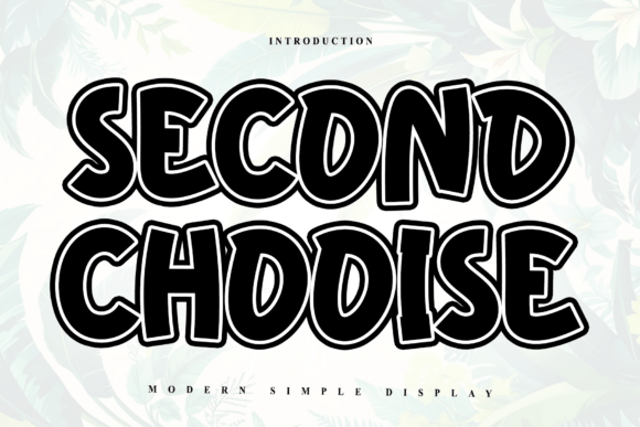 Second Chooise: The Script Font Built for Campaign Visibility
