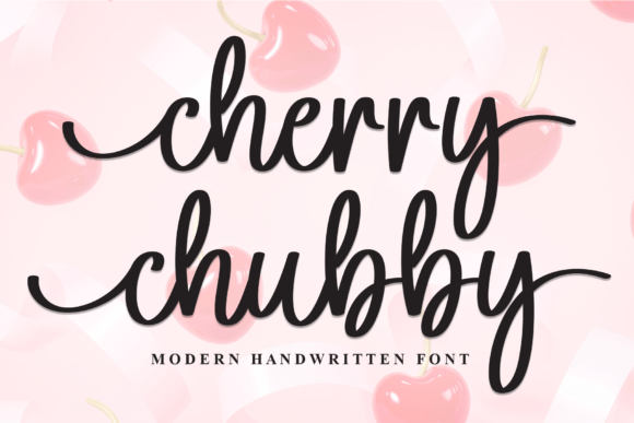 The Creative Magic of Cherry Chubby Typeface