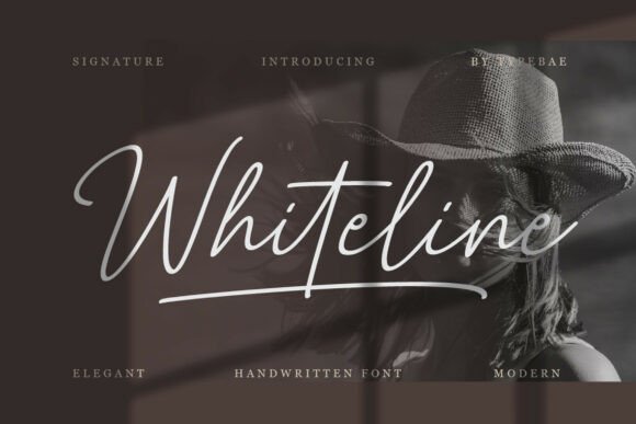 The Whiteline Typeface: A Handwritten Script for Editorial Grace