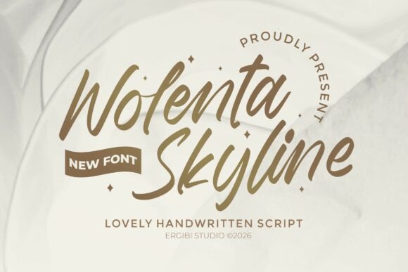 Wolenta Skyline: The Elegant Script Font That Elevates Your Brand Voice